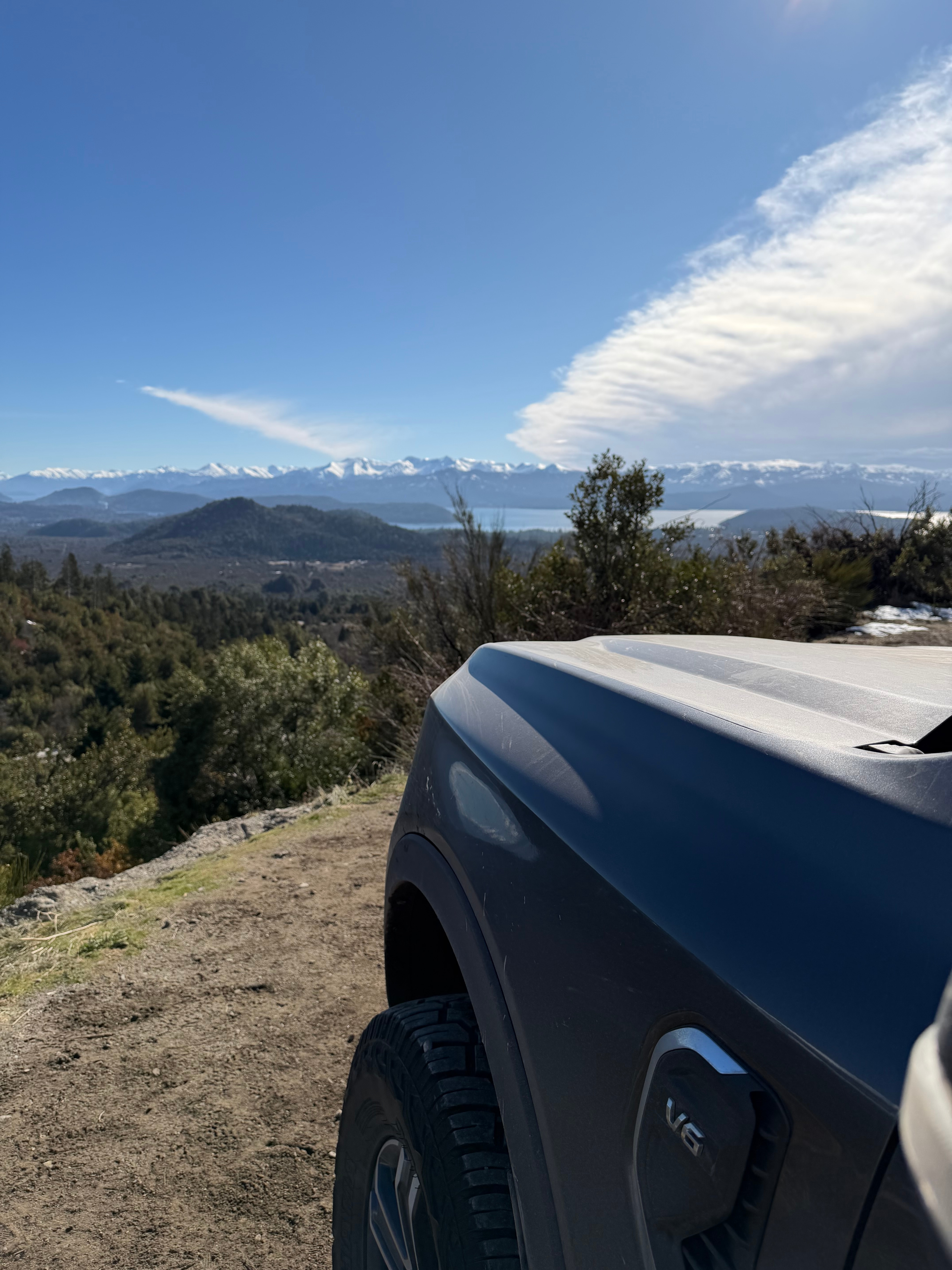 Carlos Negrão em sua viagem a bordo da Ford Ranger XLT